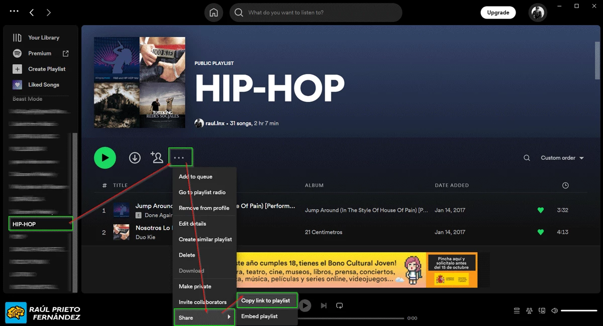 Descargar música Spotify con Spotiflyer