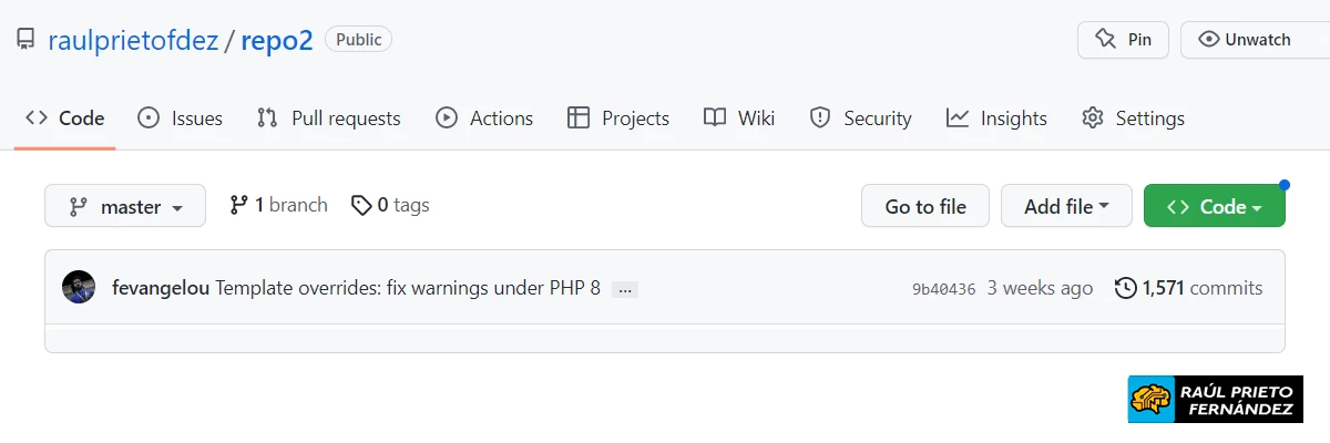 Mover repositorio de Git