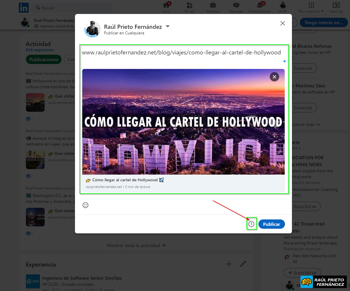 Programar publicaciones Redes Sociales