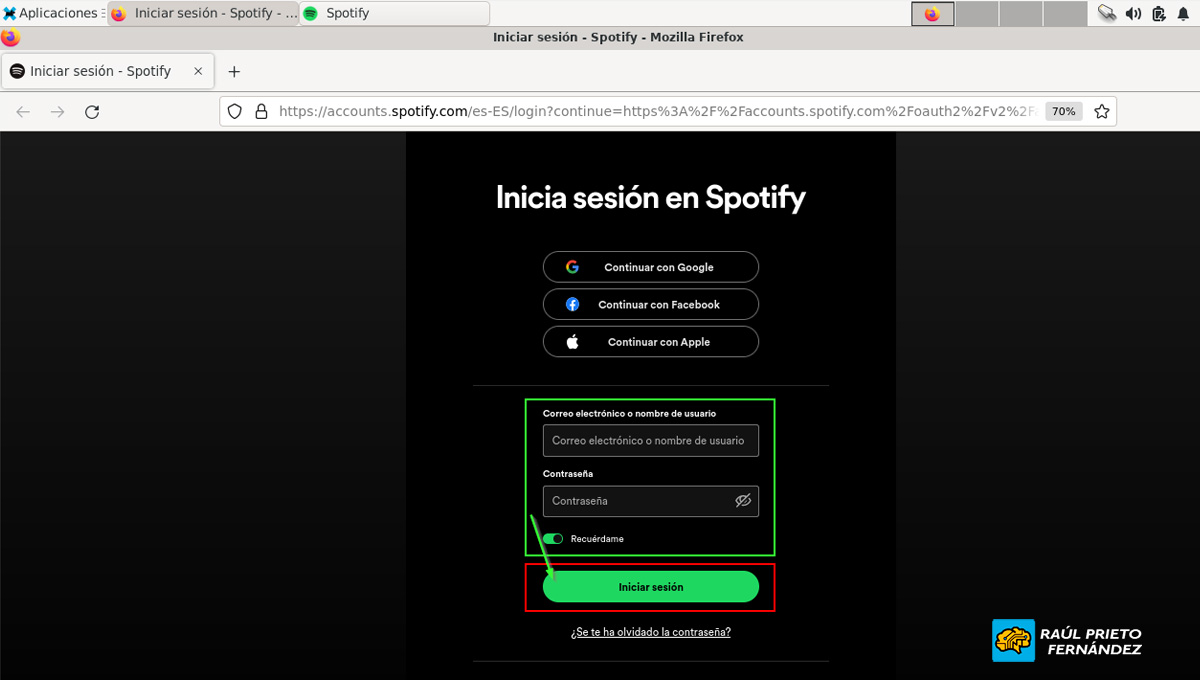 Instalar Spotify en GNU/Linux Debian