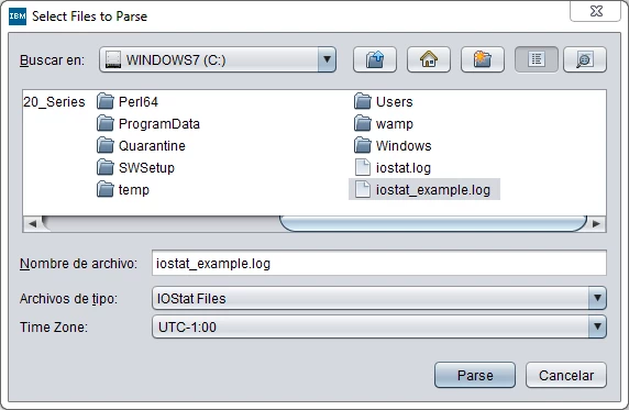 IOSTAT NMON Visualizer