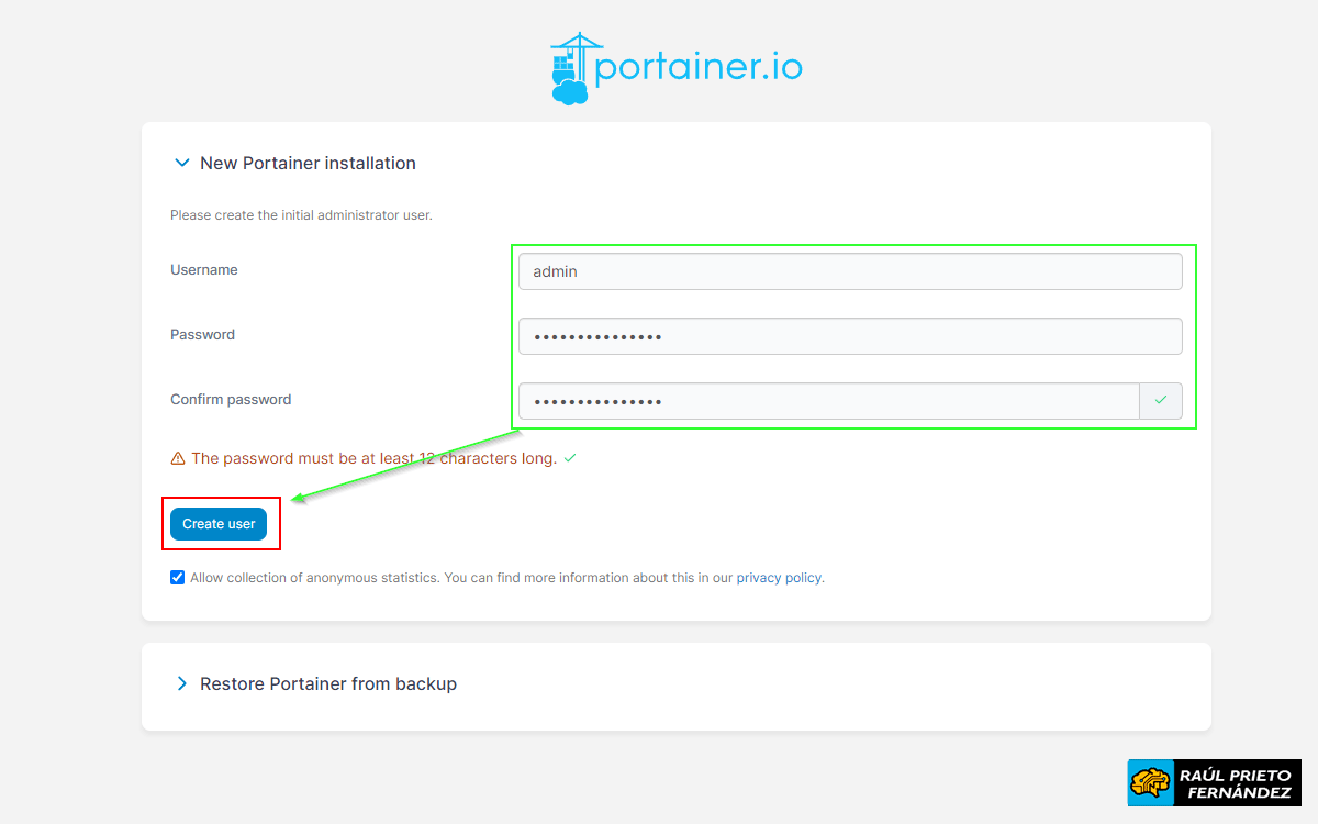 Instalar Portainer.io