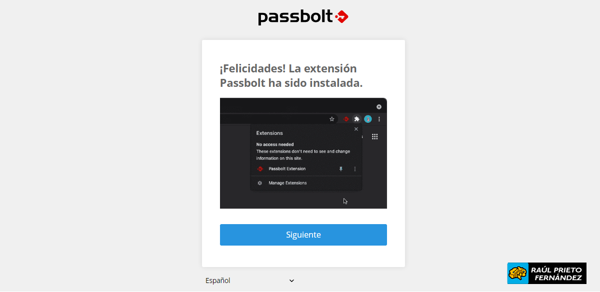 Instalar Passbolt