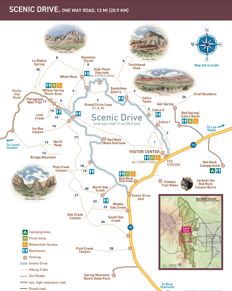 Qué visitar en Red Rock Canyon