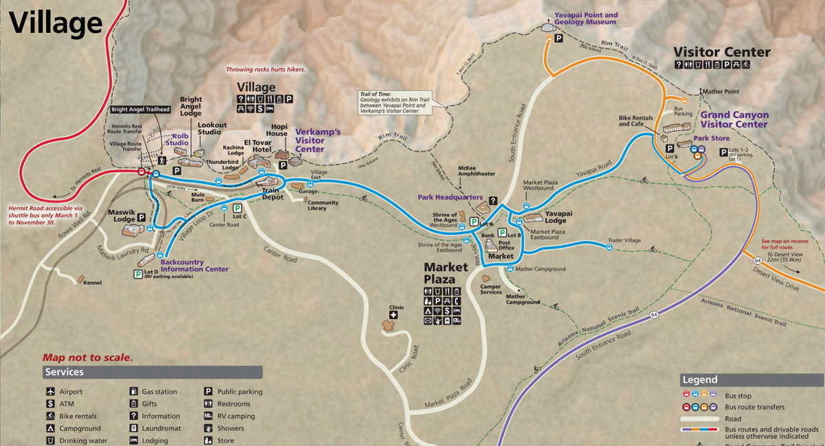 Qué visitar en el Gran Cañón del Colorado