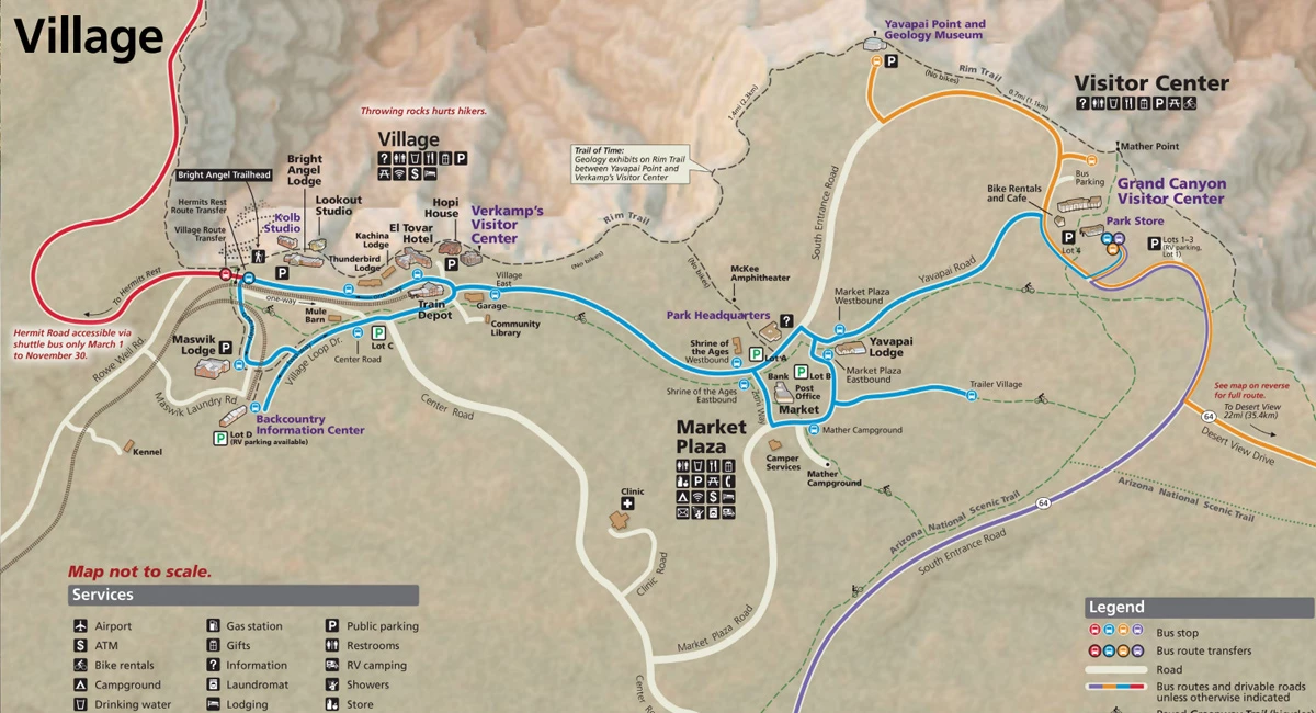 Qué visitar en el Gran Cañón del Colorado