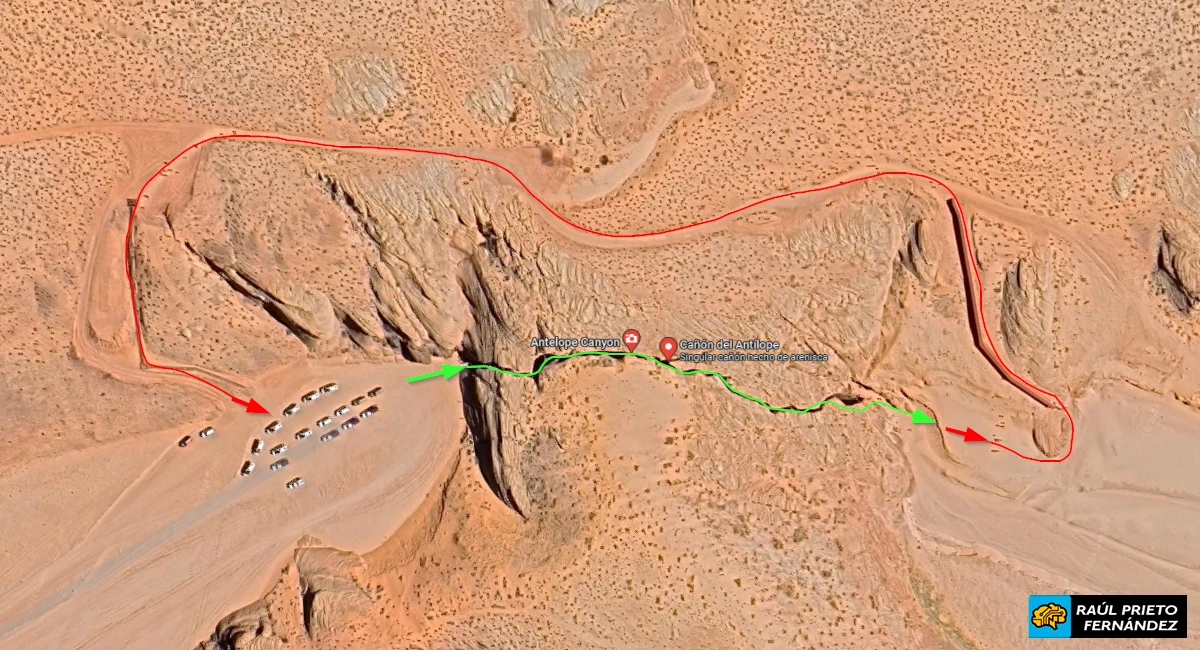 Qué visitar en Antelope Canyon