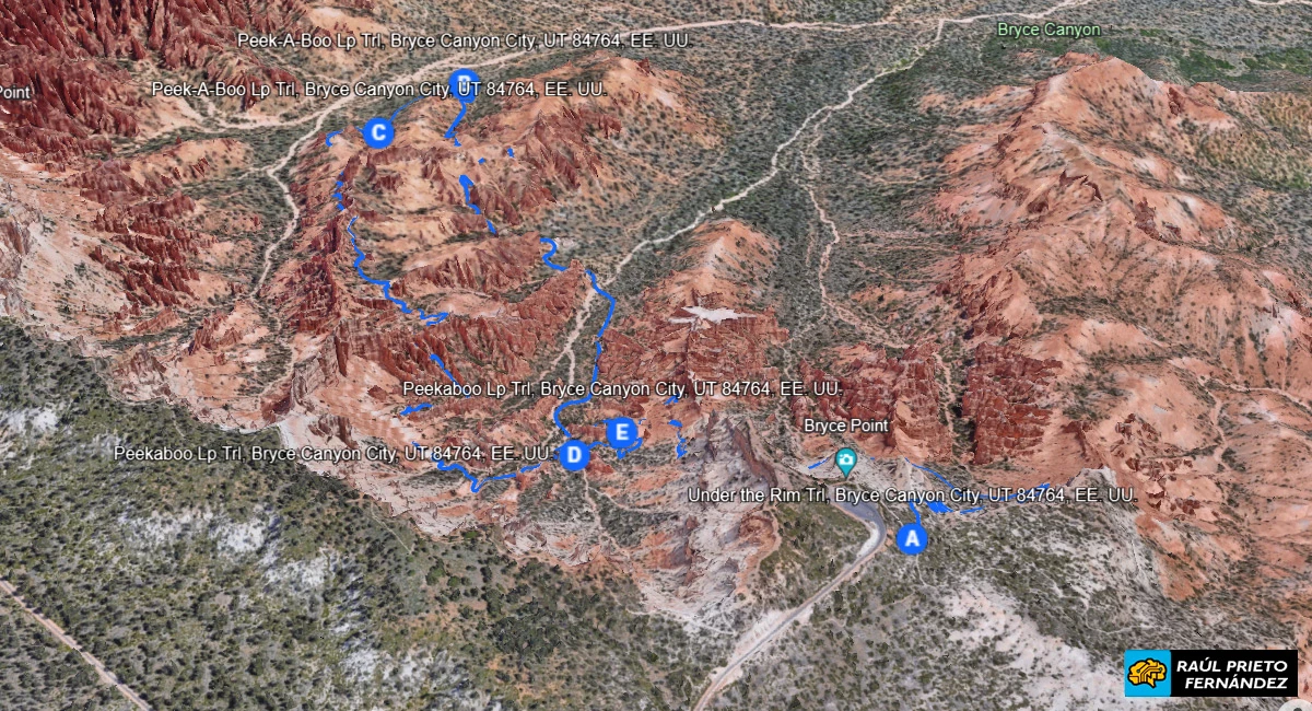 Qué visitar en Bryce Canyon