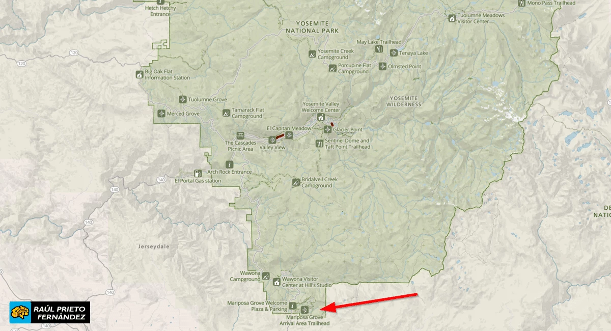 Qué visitar en Mariposa Grove