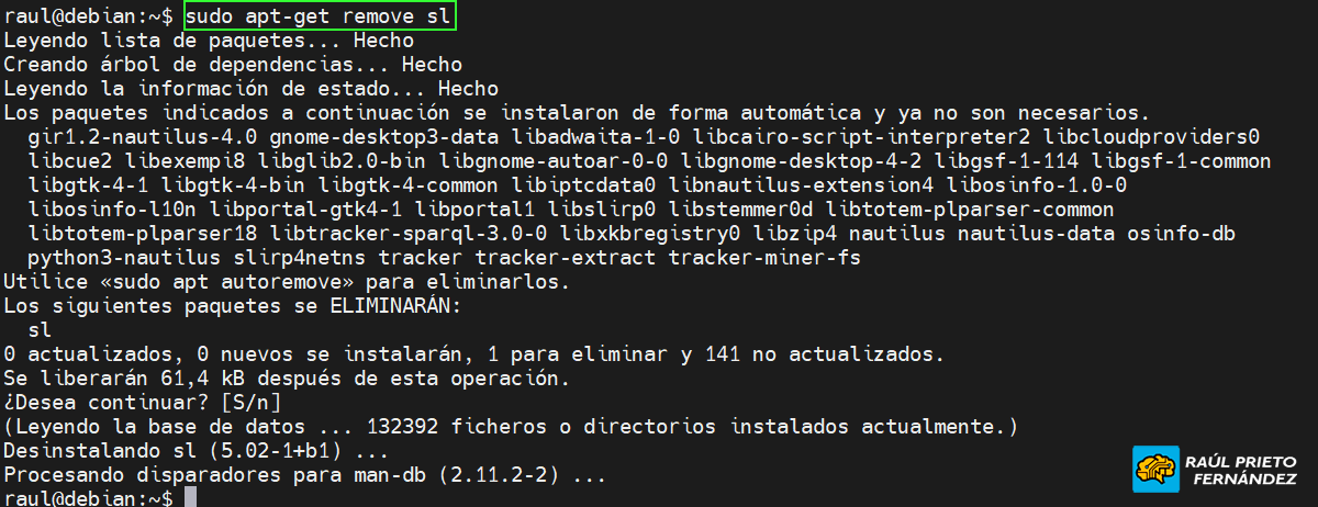 Cómo usar apt-get