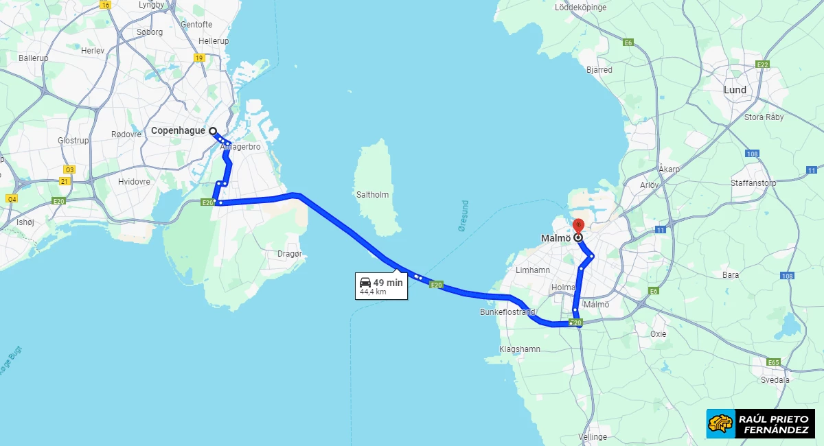 Cómo ir de Copenhague a Malmö