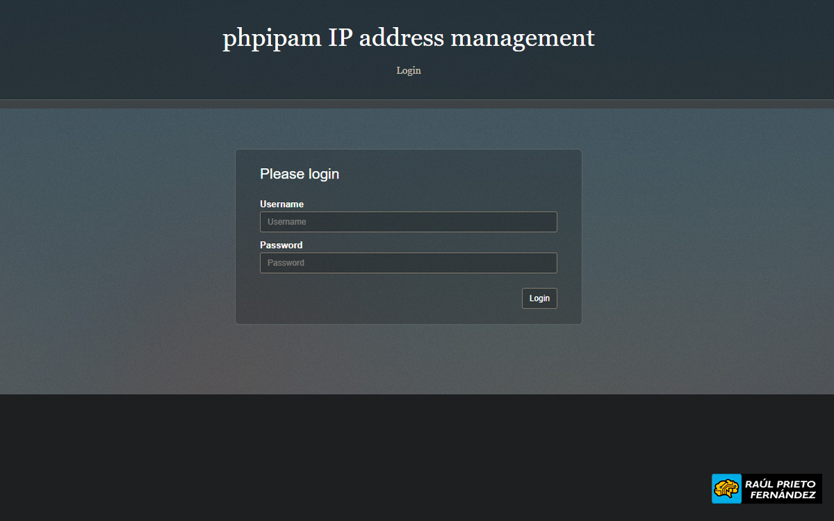 Cómo instalar phpIPAM