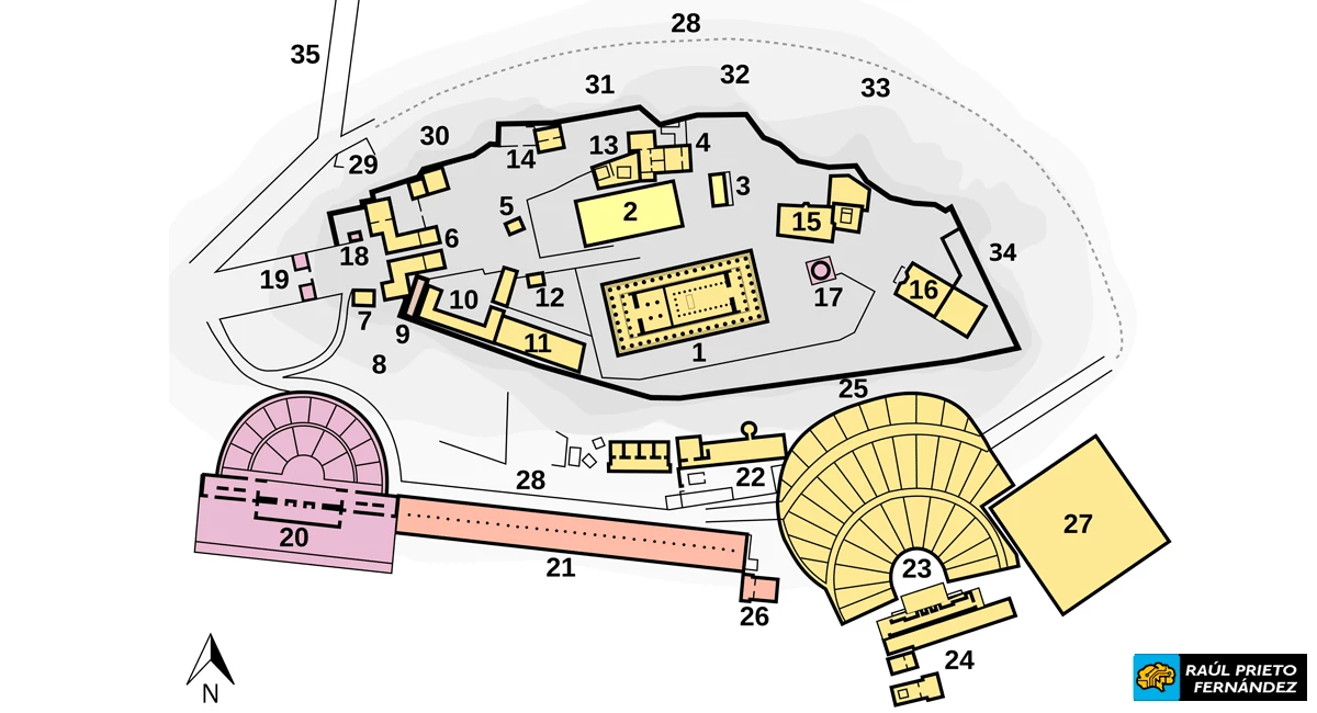 Qué visitar en la Acrópolis