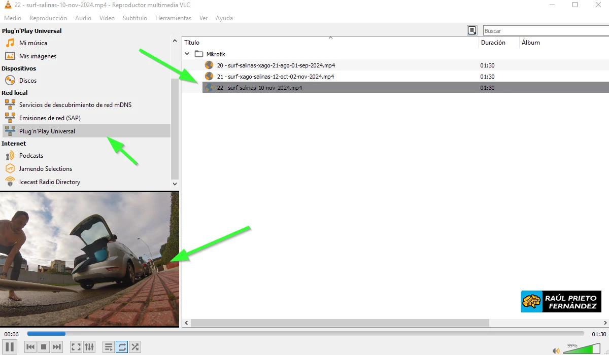 Configurar DLNA en MikroTik