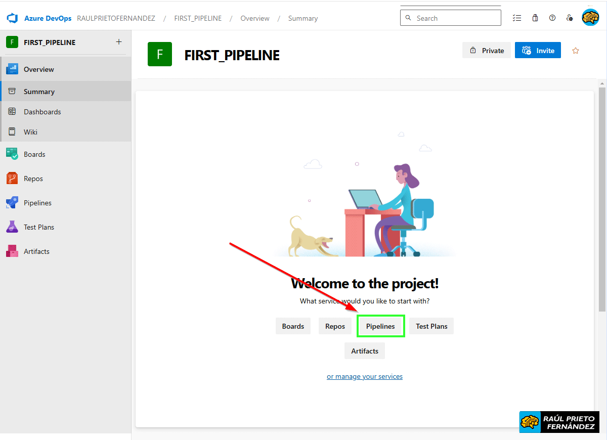 Primera Pipeline DevOps Azure