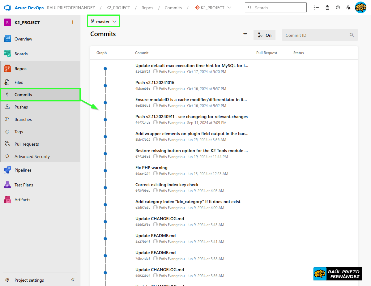 importar repositorio GitHub en Azure DevOps