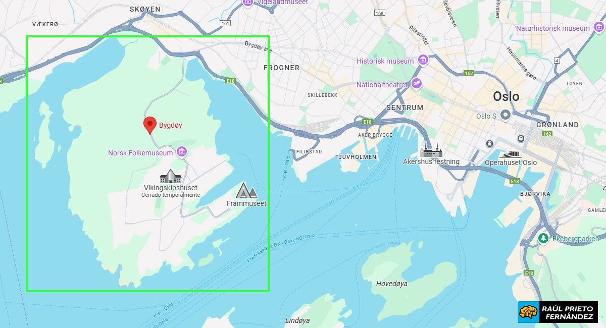 Cómo llegar a la isla de los museos en Oslo