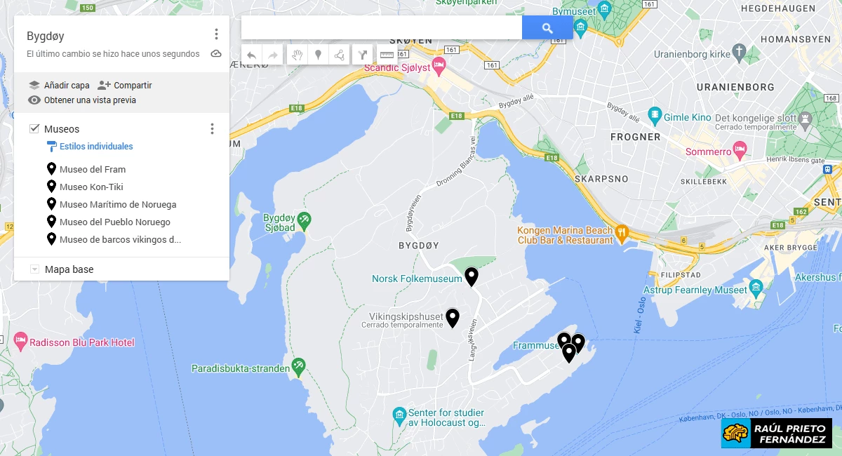 Cómo llegar a la isla de los museos en Oslo