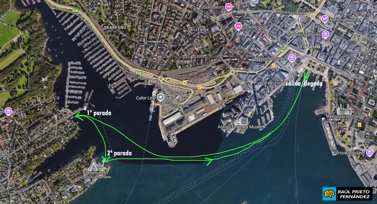 Cómo llegar a la isla de los museos en Oslo