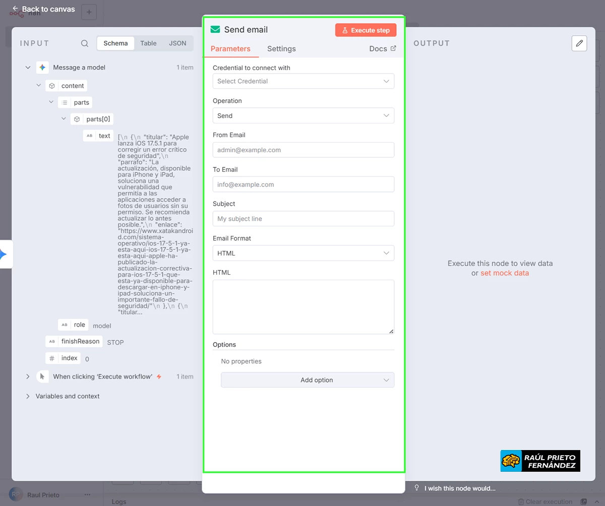 Workflow N8N e Inteligencia Artificial