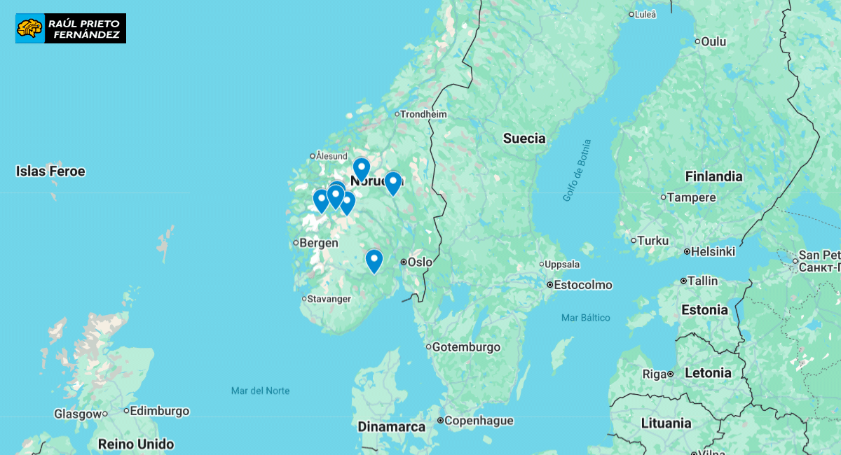 Iglesias de madera en Noruega