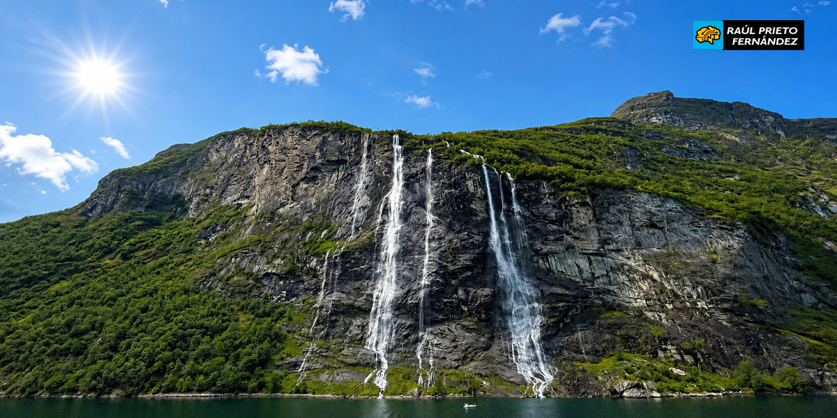LAS CASCADAS MÁS FAMOSAS EN EL CENTRO Y SUR DE NORUEGA