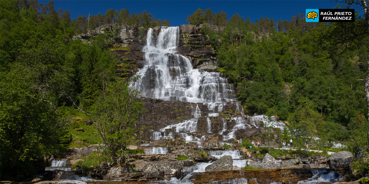 LAS CASCADAS MÁS FAMOSAS EN EL CENTRO Y SUR DE NORUEGA