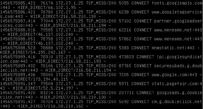 Proxy Squid No Transparente