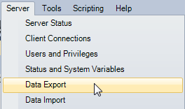 Export & Import Workbench