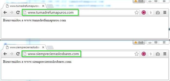 Virtualhost Lighttpd