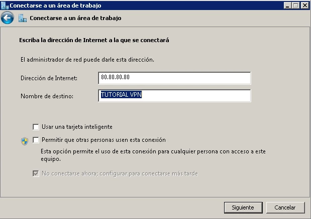 Servidor VPN PPTP Windows 2008r2