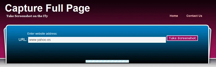 Screenshot Web Completa