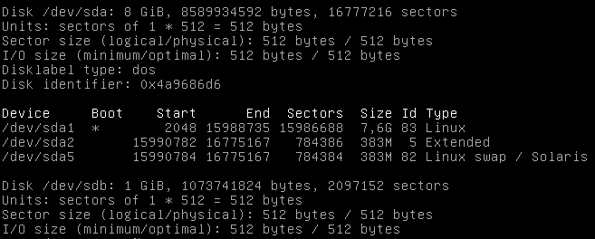 Disco nuevo VMware en caliente