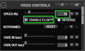 Slow Motion Gopro Studio Flux