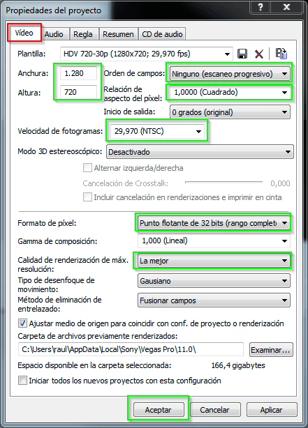 Timelapse GoPro Sony Vegas Pro