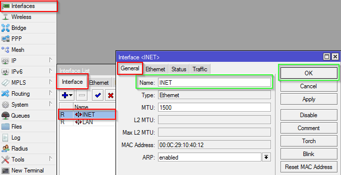 Compartir Internet con Mikrotik RouterOS