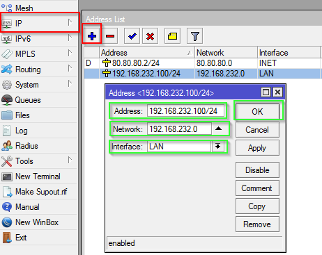 Compartir Internet con Mikrotik RouterOS