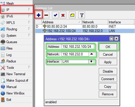 Compartir Internet con Mikrotik RouterOS