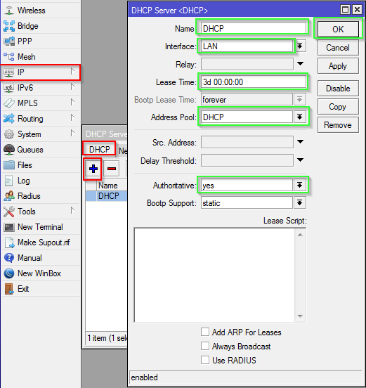 Compartir Internet con Mikrotik RouterOS