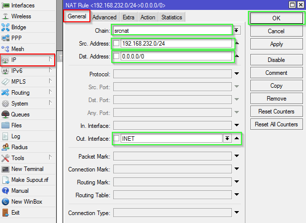 Compartir Internet con Mikrotik RouterOS