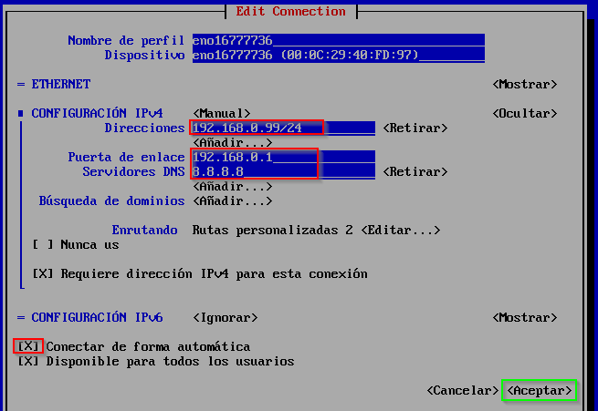 RedHat Centos Networking