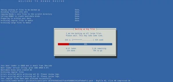 ▷ Cómo hacer copias de seguridad en GNU/Linux con Mondo Rescue