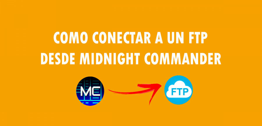 Cómo conectar a un FTP desde Midnight Commander