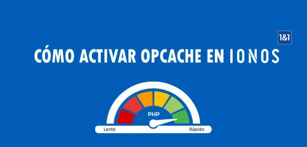 ▷ Cómo activar OPcache en IONOS