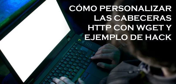 ▷ Cómo personalizar las cabeceras HTTP con Wget y ejemplo de hack
